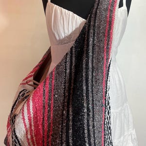 Mexikanische Umhängetasche Vintage Große Schultertasche / Schultertasche / Hippie Handmade
