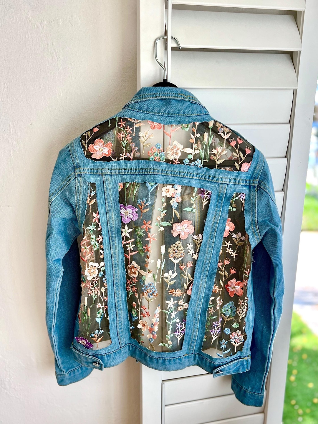 【プリン】patchwork embroidery lace jacket プリン】patchwork embroidery lace jacket プリン】patchwork