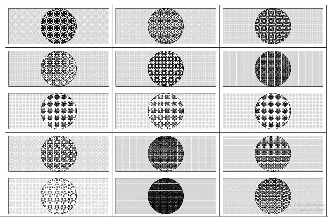 Interior Design Hatch Patterns - Etsy