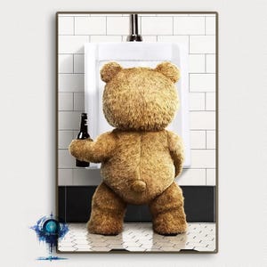 TED Movie Poster,Wall Art ,Art Home decoration Poster,Gifts High Quality ,Canvas Art Print