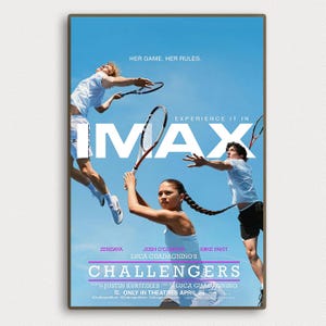 CHALLENGERS Movie Poster Vintage Classic Movie Poster Art Home decoration Poster Gifts High Quality Canvas Art Print