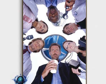 House M.D. canvasposter: high-definition muurkunst