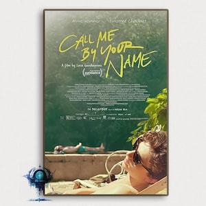 Filmaffisch med namnet Call Me by Your Name: Vintage canvastavla