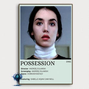 POSSESSION Movie Poster Vintage Classic Movie Poster Art Home decoration Poster Gifts High Quality Canvas Art Print
