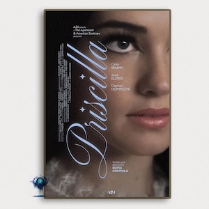 Póster de la película Priscilla, póster de película clásica vintage, arte para decoración del hogar, póster, regalos, impresión artística en lienzo de alta calidad