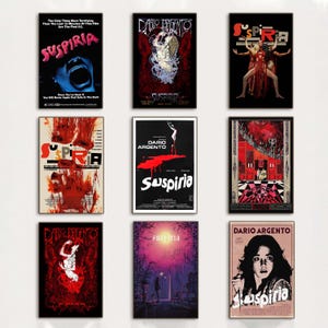 Suspiria Movie Poster,Wall Art ,Art Home decoration Poster,Gifts High Quality ,Canvas Art Print