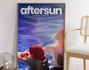Aftersun Movie Poster: High Definition Canvas Art Print - Etsy