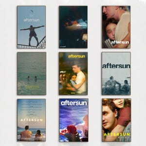 Póster de la película Aftersun, arte mural, póster decorativo para el hogar, regalos de alta calidad, impresión artística en lienzo.