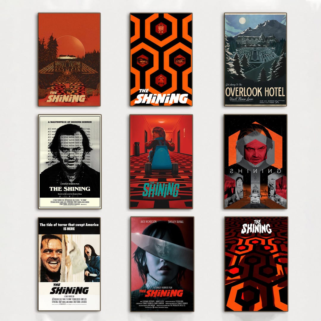 The Shining Movie Poster: High-definition Canvas Art Print