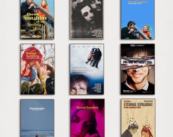 Filmposter Eternal Sunshine: high-definition canvaskunstdruk