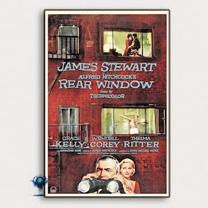 Heckscheibe Movie Poster Vintage Classic Movie Poster Art Dekoration Poster Geschenke Hochwertige Leinwand Kunst Print