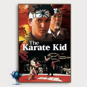 The Karate Kid Movie Poster,Wall Art ,Art Home decoration Poster,Gifts High Quality ,Canvas Art Print