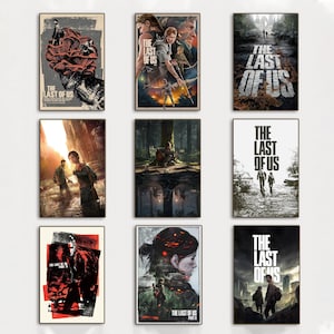 The Last of Us Movie Poster, Wandkunst, Art Home Decoration Poster, Geschenke High Quality, Canvas Art Print
