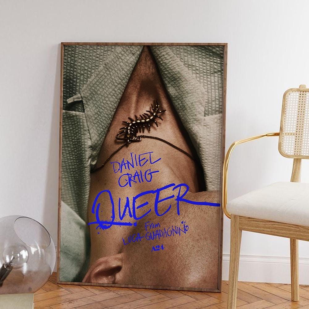 Queer Movie Poster: High Definition Canvas Art Print - Etsy