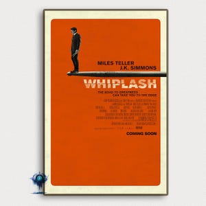Whiplash Movie Poster Vintage Classic Movie Poster Art Dekoration Poster Geschenke Hochwertige Leinwand Kunstdruck
