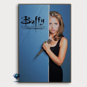 Buffy the Vampire Slayer Movie Poster Vintage Classic Movie Poster Art Home decoration Poster Gifts High Quality Canvas Art Print