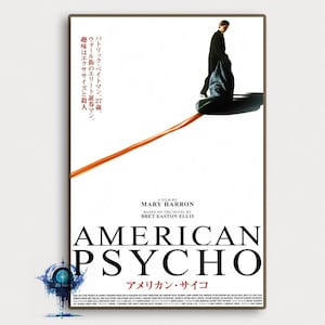 American Psycho Movie Poster,Wall Art ,Art Home decoration Poster,Gifts High Quality ,Canvas Art Print