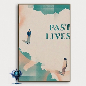 Past Lives Movie Poster,Wall Art ,Art Home decoration Poster,Gifts High Quality ,Canvas Art Print
