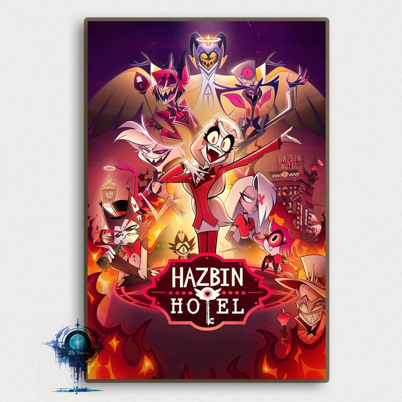 Hazbin Hotel, Fan Art - Etsy