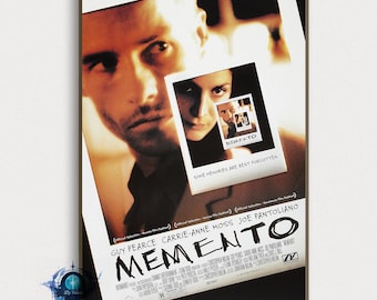Memento Movie Poster - High Quality Canvas Art Print - Room