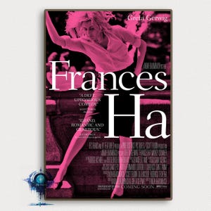 Frances Ha Movie Poster Vintage Classic Movie Poster Kunst Dekoration Poster Geschenke Hochwertige Leinwand Kunstdruck