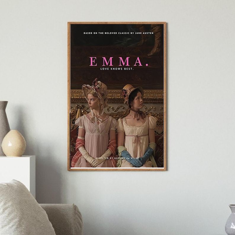 Emma Filmaffisch: Vintage Canvastavla bild 2