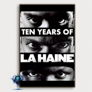La Haine Movie Poster,Wall Art ,Art Home decoration Poster,Gifts High Quality ,Canvas Art Print