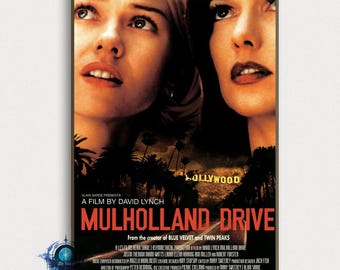 デイヴィッド・リンチ監督作品マルホランド・ドライブB2ポスター デイヴィッド・リンチ監督作品マルホランド・ドライブB2ポスター