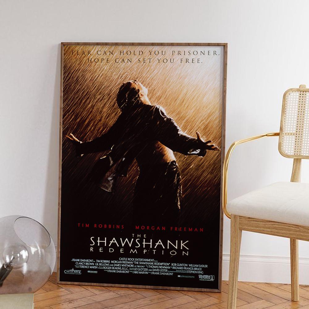 ショーシャンクの空に映画ポスター：高解像度キャンバスアートプリント