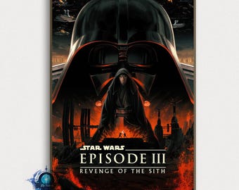 Revenge of the Sith 20th Anniversary Poster Movie Poster Vintage Classic Movie Poster Art Home decoration Poster Gifts