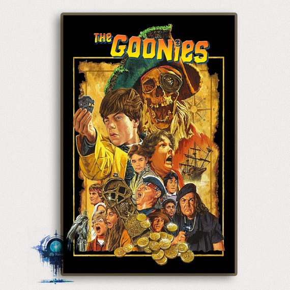 グーニーズ映画ポスター:高解像度キャンバスアートプリント - Etsy 日本 グーニーズ映画ポスター:高解像度キャンバスアートプリント - Etsy 日本