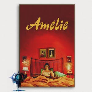 Póster de película AMELIE, póster clásico vintage, póster artístico para decoración del hogar, regalos, impresión artística en lienzo de alta calidad.