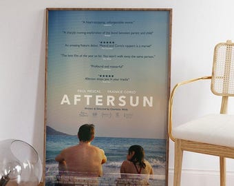 Aftersun Movie Poster: High Definition Canvas Art Print - Etsy