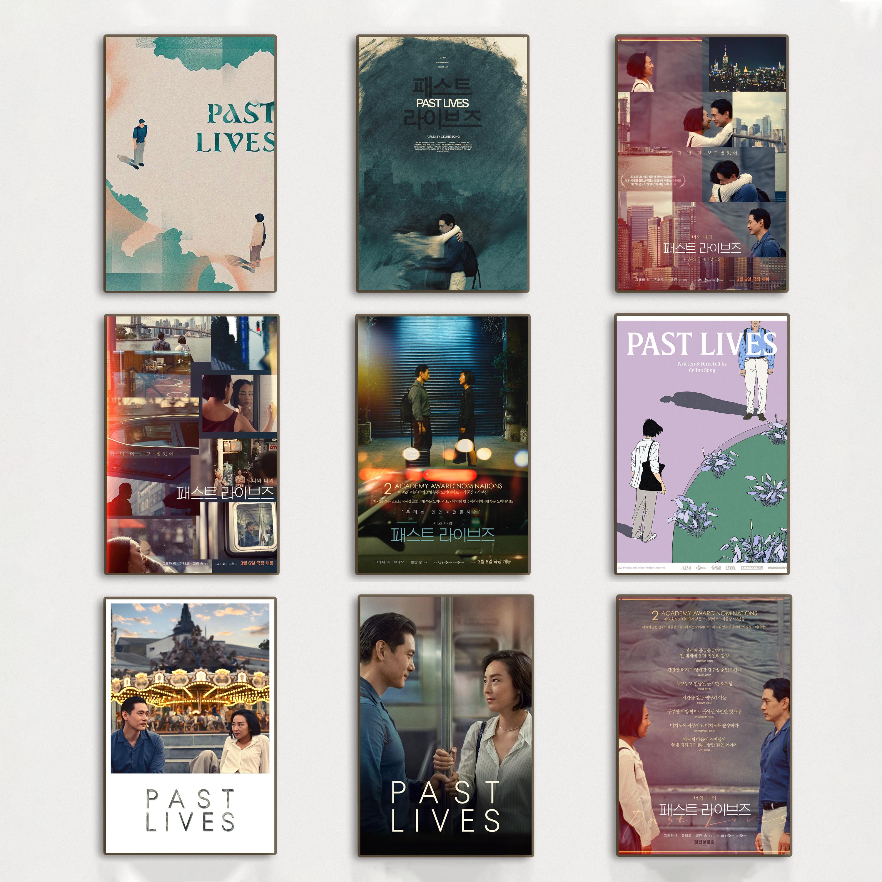 Past Lives Movie Poster,Wall Art ,Art Home decoration Poster,Gifts High Quality ,Canvas Art Print