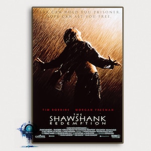 The Shawshank Redemption Movie Poster: High Definition Canvas Art Print