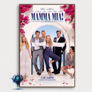 Póster de la película ¡Mamma Mia!, arte mural, póster decorativo para el hogar, regalos de alta calidad, impresión en lienzo.
