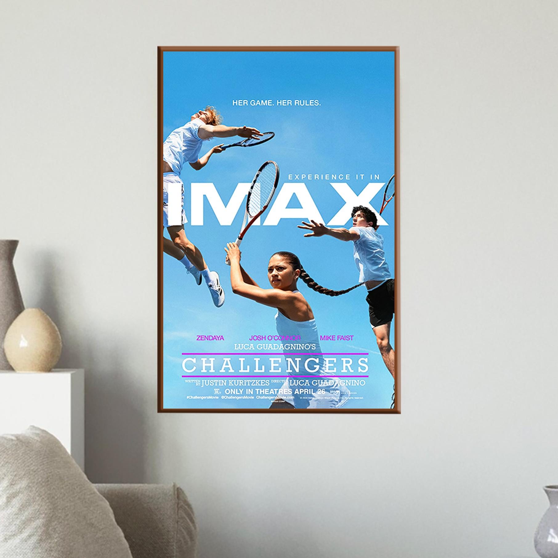 Challengers Movie Poster, High Definition Canvas Art - Etsy