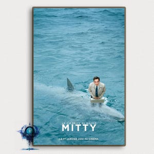 The Secret Life of Walter Mitty Movie Poster,Wall Art ,Art Home decoration Poster,Gifts High Quality ,Canvas Art Print