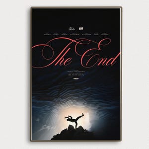 The End Movie Poster Vintage Classic Movie Poster Art Home decoration Poster Gifts High Quality Canvas Art Print