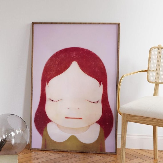 Yoshitomo Nara Art Print, High Quality Canvas Poster - Etsy