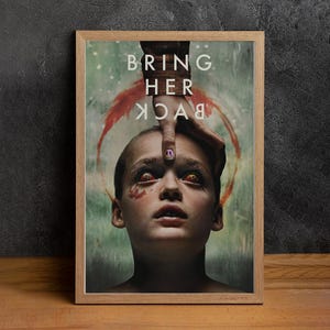 Bring Her Back Movie Poster, High Quality Canvas Print, Wall Art, Classic Poster, Film Fan Collectibles, Home Decor