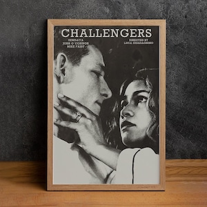 Challengers Movie Poster, High Quality Canvas Print, Wall Art, Classic Poster, Film Fan Collectibles, Home Decor