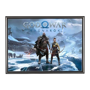 God of War Game Posters, Game Wall Art, Home Decor, Canvas Poster, Bedroom Art, Gift Poster, Unframed