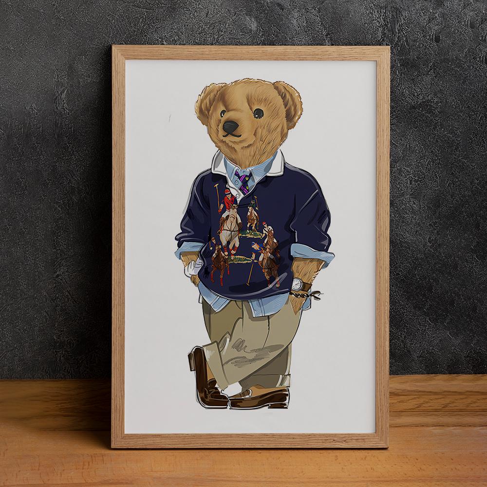 Ralph Lauren テディベア POLO BEAR RALPH LAUREN Cap RED ラルフローレン ポロ・ベア