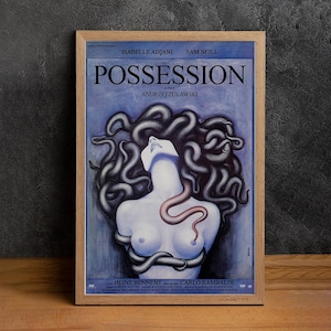 Póster de la película Posesión, impresión en lienzo de alta calidad, arte de pared, póster clásico, artículos de colección para fanáticos del cine, decoración del hogar