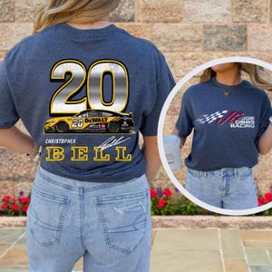 Christopher Bell #20 NASCAR Sweatshirt: Retro Racing Fan Gift