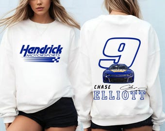 Chase Elliott #9 T-Shirt: Retro NASCAR Racing Apparel