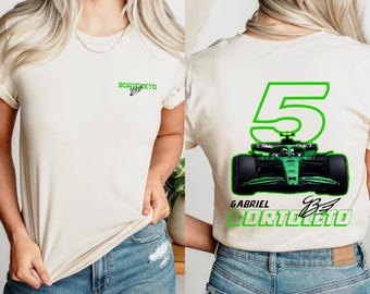 Gabriel Bortoleto #5 F1 Racing Shirt: Formula 1 Fan Tee