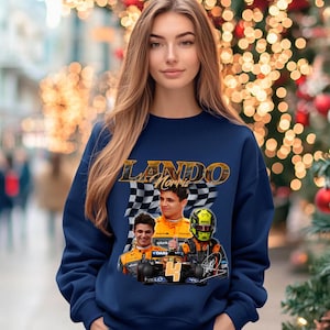Lando Norris Formula One Sweatshirt, Vintage Norris F1 Shirt, Classic Lando Norris 4 Sweater, Iconic F1 Racing Tee, Lando Norris Fan Gift