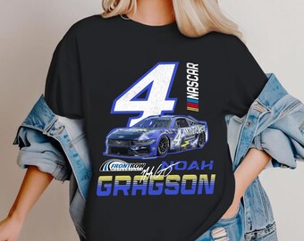Noah Gragson #4 Racing Shirt, NASCAR Fan Tee, Motorsport Apparel